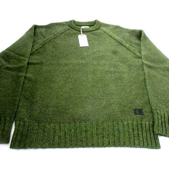 OOBE Brand Other - OOBE Brand Men's Edisto Crew Neck Virgin Wool Sweater Palma Green NWT Large